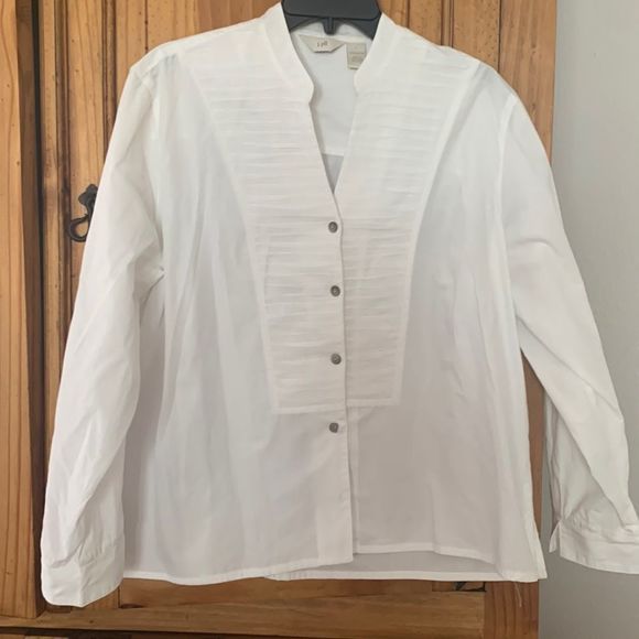 J. Jill Tops - J Jill Tuxedo Blouse